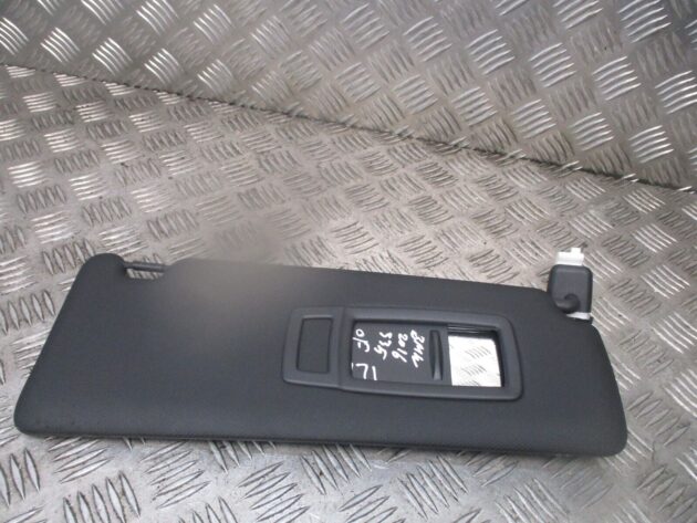 2016 GENUINE BMW 3SERIES FRONT RIGHT DRIVER SIDE SUN VISOR OSF