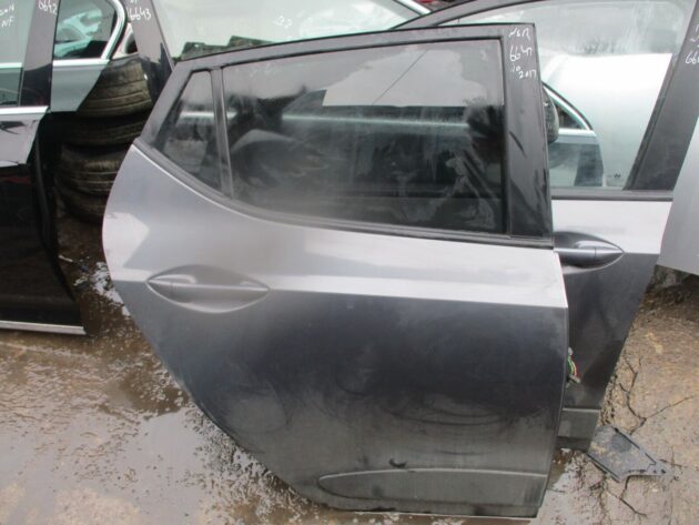 2017 GENUINE HYUNDAI I10 REAR RIGHT DRIVER SIDE BARE SHELL DOOR OSR - Image 2