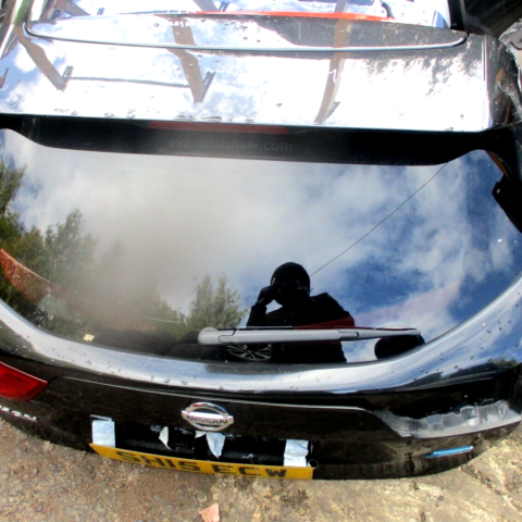 2015 GENUINE NISSAN QASHQAI REAR BARE SHELL TAILGATE BOOTLID