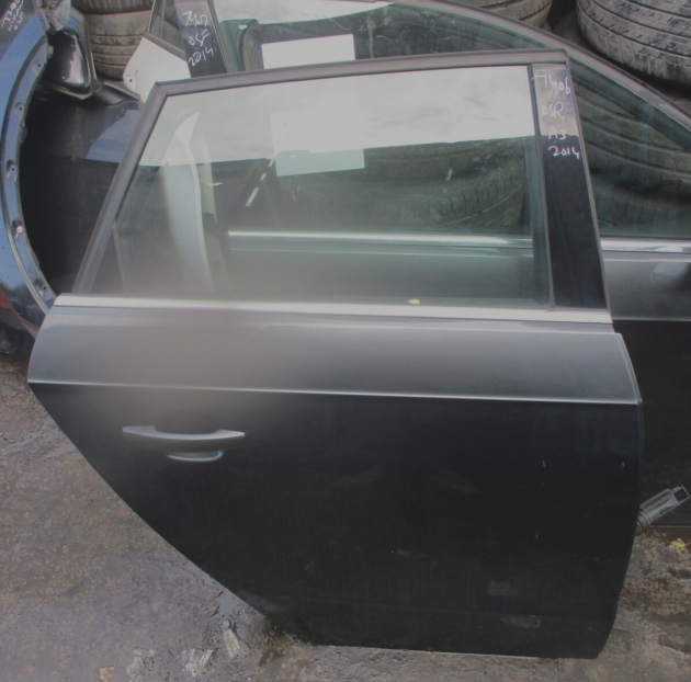 2014 GENUINE AUDI A3 REAR RIGHT DRIVER SIDE BARE SHELL DOOR OSR