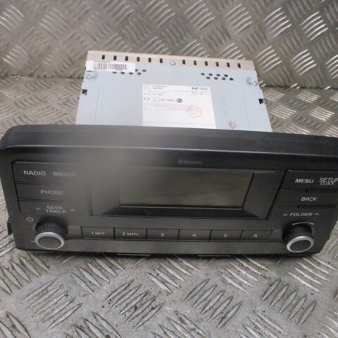 2018 GENUINE KIA PICANTO RADIO CD PLAYER HEADUNIT 96150G6280ASB
