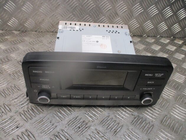 2018 GENUINE KIA PICANTO RADIO CD PLAYER HEADUNIT 96150G6280ASB
