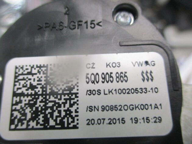 2015 GENUINE VW GOLF MK7 IGNITION BARREL & KEY 5Q0905865 - Image 3