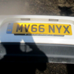 2016 GENUINE VW GOLF MK7 REAR COMPLETE BUMPER WITH SENSOR