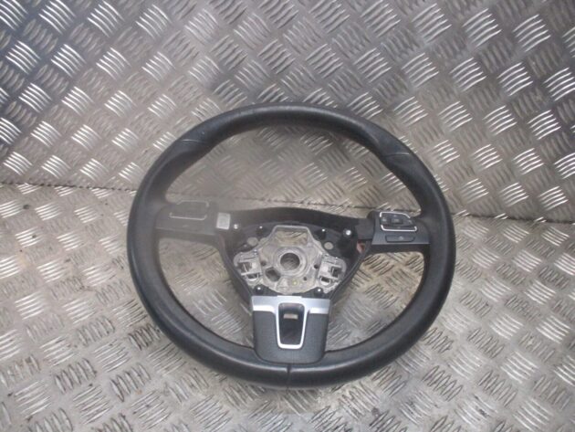 2012 GENUINE VW PASSAT B7 DRIVERS MULTIFUNCTION STEERING WHEEL 3C8419091BE - Image 4