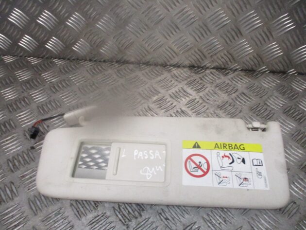 2016 GENUINE VW PASSAT B8 FRONT LEFT PASSENGER SIDE SUN VISOR 3G0857551E - Image 3