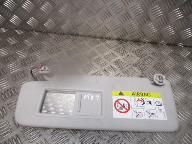 2018 GENUINE GOLF MK7.5 FRONT LEFT PASSENGER SIDE SUN VISOR 5G0857551AC - Image 3