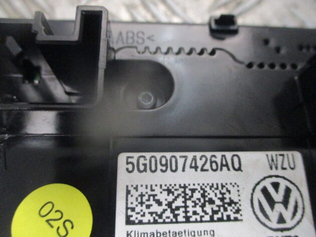 2018 GENUINE GOLF MK7.5 AC HEATER CLIMATE CONTROL SWITCH PANEL 5G0907426AQ - Image 3