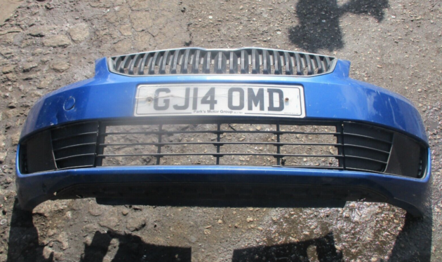 2014 GENUINE SKODA OCTAVIA FRONT BUMPER COMPLETE
