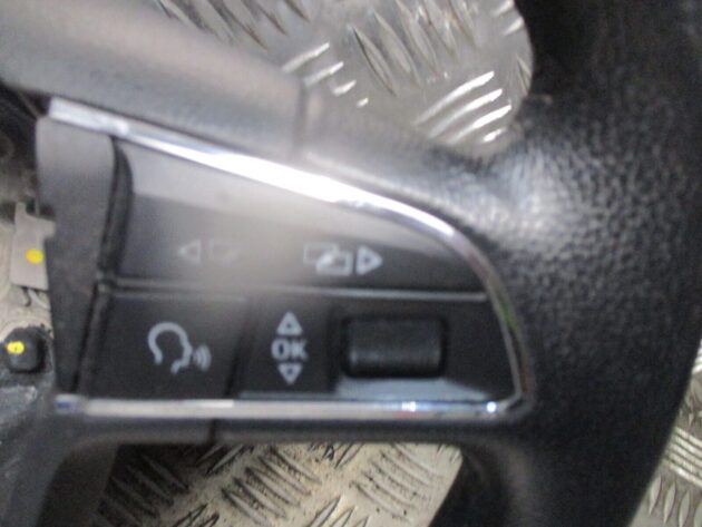 2014 GENUINE SEAT LEON 5F FRONT DRIVERS MULTIFUNCTION STEERING WHEEL 5F0419091L - Image 3