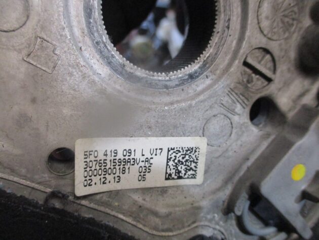 2014 GENUINE SEAT LEON 5F FRONT DRIVERS MULTIFUNCTION STEERING WHEEL 5F0419091L - Image 5