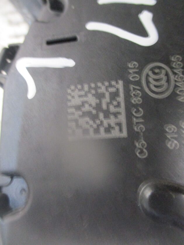 2018 VW GOLF MK7.5 FRONT LEFT PASSENGER SIDE DOOR LOCK MECHANISM 5TC837015 OEM - Image 3