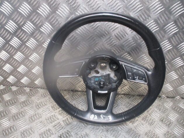 2018 GENUINE AUDI A3 FRONT DRIVERS SIDE MULTIFUNCTION STEERING WHEEL 8V0419091CG - Image 2