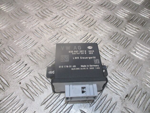 2016 AUDI A1 8X HEADLIGHT RANGE CONTROL MODULE ECU 8X0907357E