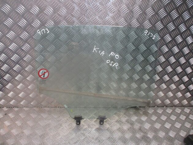 2017 GENUINE KIA RIO REAR RIGHT DRIVER SIDE WINDOW GLASS OSR - Image 2