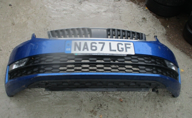 2017 GENUINE SKODA OCTAVIA ESTATE FRONT BUMPER COMPLETE