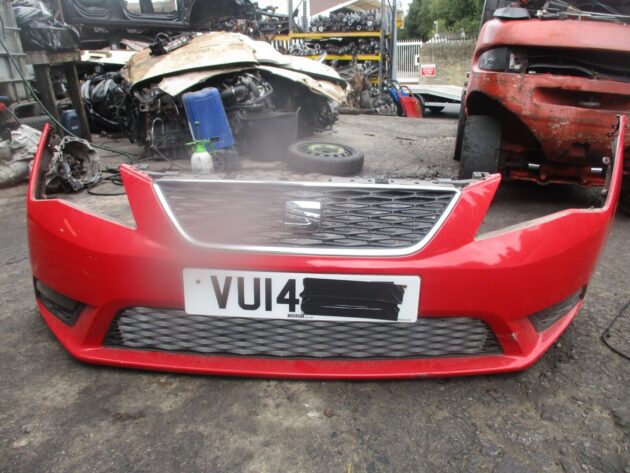 2014 GENUINE SEAT LEON FRONT COMPLETE BUMPER - Image 2