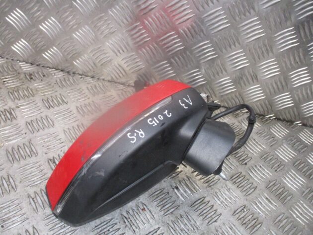 2015 GENUINE AUDI A3 8V FRONT RIGHT DRIVER SIDE DOOR WING MIRROR E1021262 - Image 2