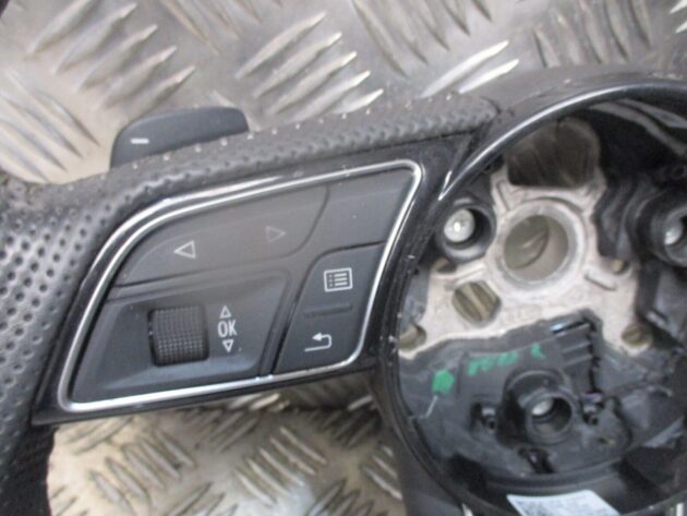 2019 GENUINE AUDI Q2 SLINE STEERING WHEEL WITH PADDLE SHIFTS 81A419091K - Image 3