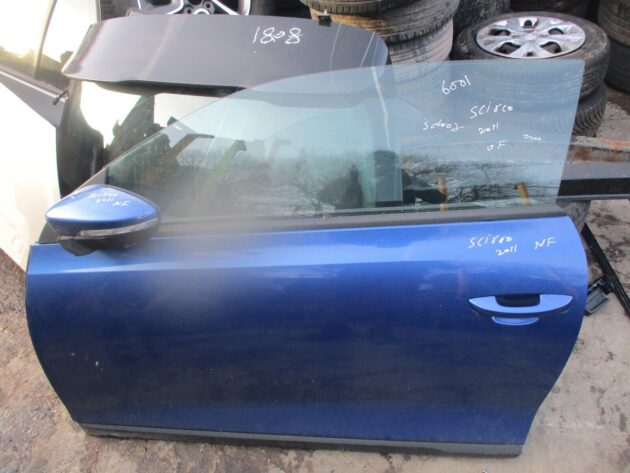 2011 GENUINE VW SCIROCOO FRONT LEFT PASSENGER SIDE BARE SHELL DOOR - Image 2