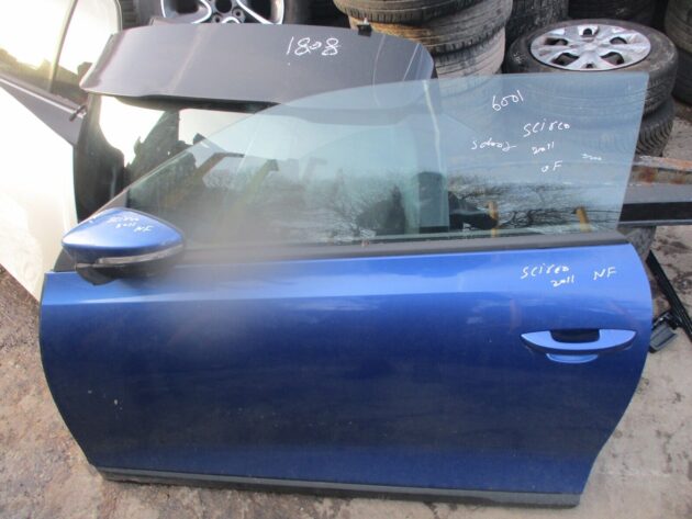 2011 GENUINE VW SCIROCOO FRONT LEFT PASSENGER SIDE BARE SHELL DOOR - Image 3