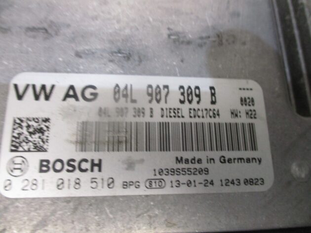 2014 GENUINE VW GOLF MK7 ENGINE ECU CONTROL UNIT MODULE 04L907309B - Image 2