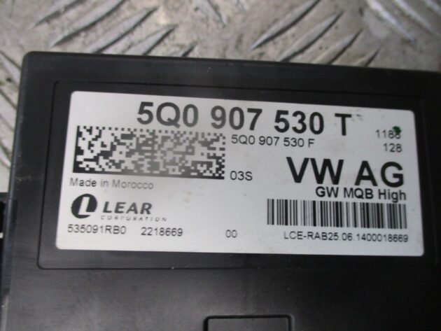 2014 GENUINE VW GOLF MK7 GATEWAY CONTROL MODULE 5Q0907530T - Image 2