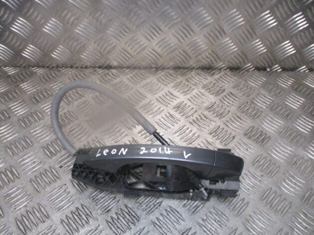 2014 SEAT LEON FRONT LEFT PASSENGER SIDE EXTERIOR DOOR HANDLE OUTER 5N0839885H