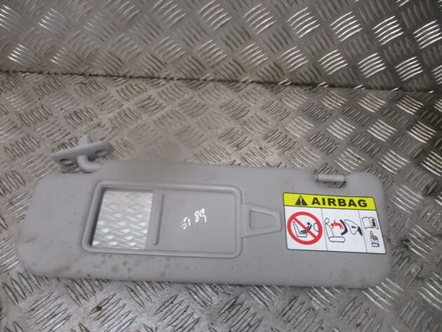 2014 GENUINE KIA SPORTAGE FRONT LEFT PASSENGER SIDE SUN VISOR - Image 2