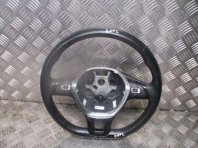 2013 GENUINE VW POLO DRIVERS SIDE FRONT MULTIFUNCTION STEERING WHEEL 6C0419091E - Image 2