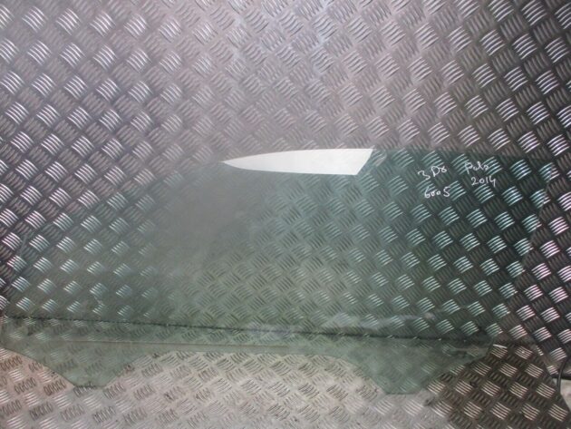 2013 GENUINE VW POLO 3DR FRONT LEFT PASSENGER SIDE DOOR WINDOW GLASS 6R3845201 - Image 3