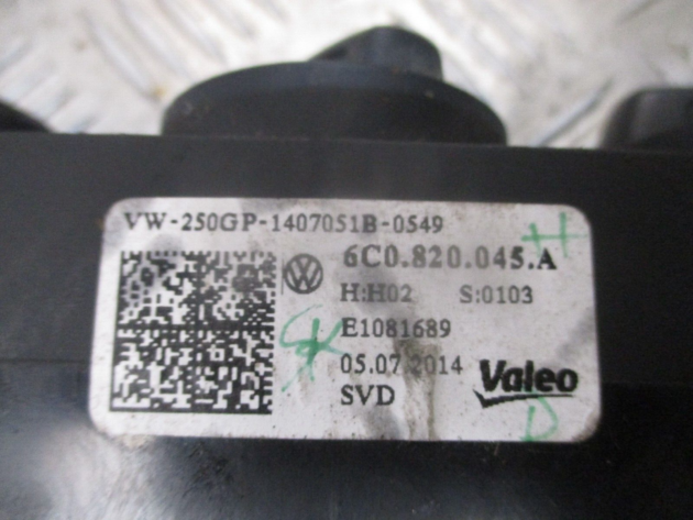 2016 GENUINE VW POLO AC HEATER CLIMATE CONTROL SWITCH 6C0820045A - Image 4
