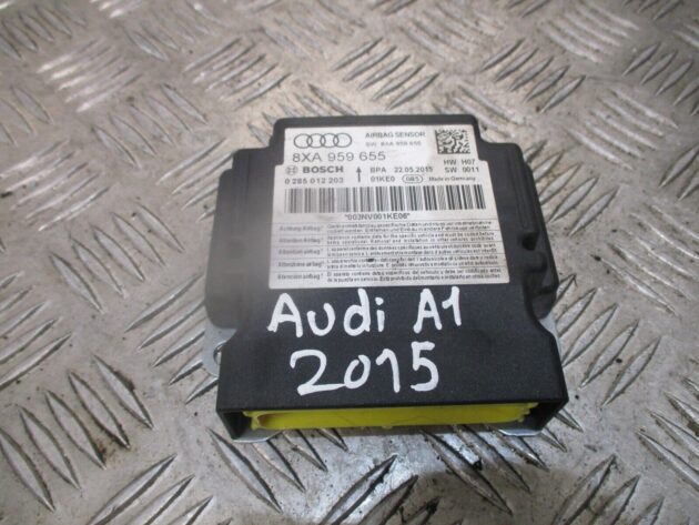2015 GENUINE AUDI A1 SRS BAG ECU CONTROL MODULE 8XA959655 - Image 3