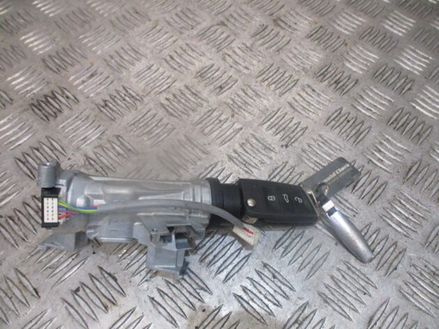 2016 GENUINE VW GOLF MK7 IGNITION BARREL & KEY 5Q0905865 1K0905851 - Image 3