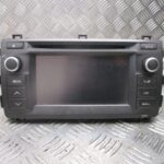 2014 GENUINE TOYOTA AURIS RADIO STEREO SAT NAV BLUETOOTH DAB CONTROL 86140-02030