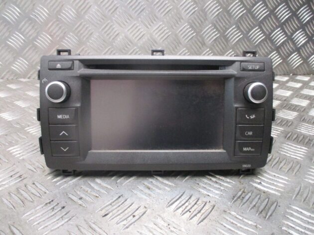 2014 GENUINE TOYOTA AURIS RADIO STEREO SAT NAV BLUETOOTH DAB CONTROL 86140-02030