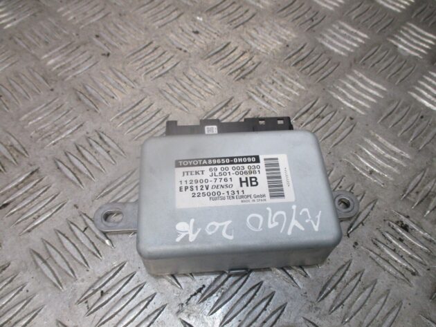 2016 GENUINE TOYOTA AYGO POWER STEERING ECU MODULE 89650-0H090
