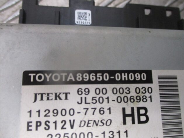 2016 GENUINE TOYOTA AYGO POWER STEERING ECU MODULE 89650-0H090 - Image 2