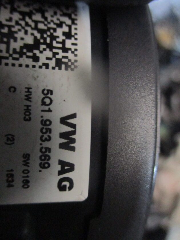2018 GENUINE VW TIGUAN STEERING WHEEL SLIP RING SQUIB CLOCK 5Q1953569 - Image 3