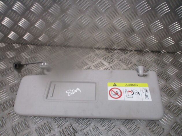 2018 GENUINE VW TIGUAN FRONT LEFT PASSENGER SIDE SUN VISOR 5G0857623B - Image 2