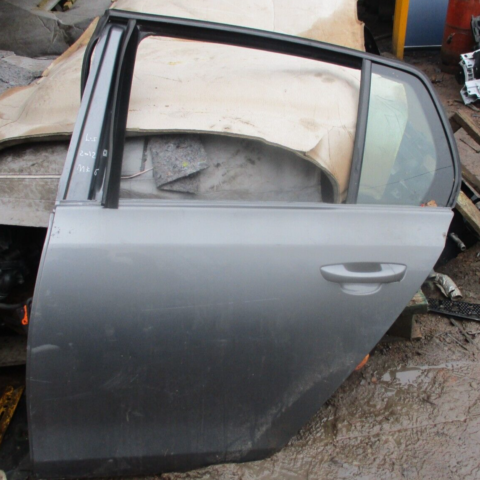 2012 GENUINE VW GOLF MK6 REAR LEFT PASSENGER SIDE BARE SHELL DOOR NSR