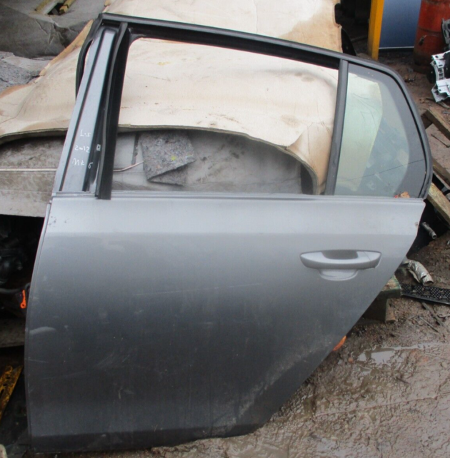 2012 GENUINE VW GOLF MK6 REAR LEFT PASSENGER SIDE BARE SHELL DOOR NSR