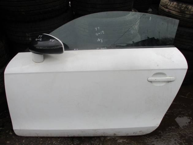 2012 GENUINE AUDI TT FRONT LEFT PASSENGER SIDE BARE SHELL DOOR NSF