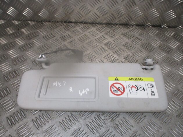 2019 GENUINE VW GOLF MK7.5 FRONT LEFT PASSENGER SIDE SUN VISOR - Image 2