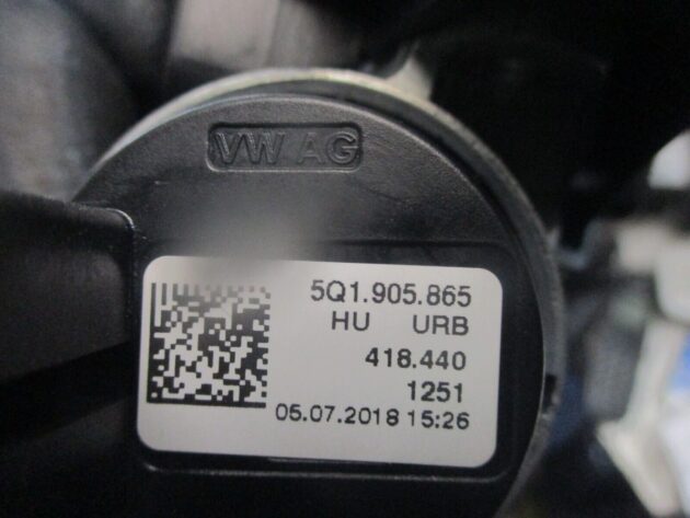 2018 GENUINE VW TIGUAN IGNITION BARREL & KEY 5Q1905865 - Image 3
