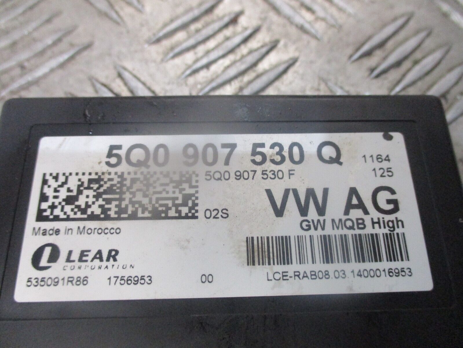 2016 GENUINE AUDI 8V GATEWAY CONTROL MODULE 5Q0907530Q - Image 2