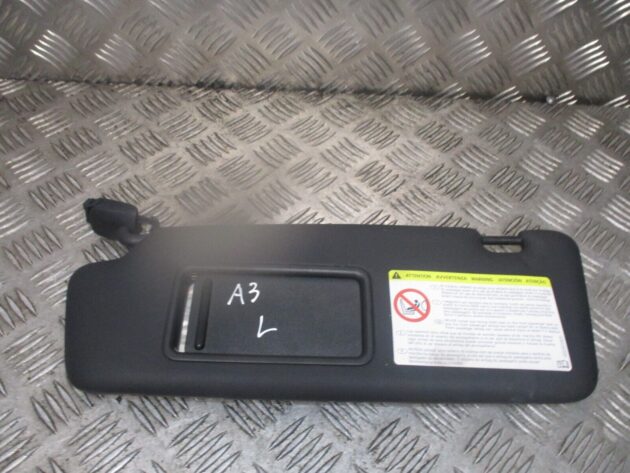 2015 GENUINE AUDI A3 8V FRONT LEFT PASSENGER SIDE SUN VISOR 8V0857551 - Image 2