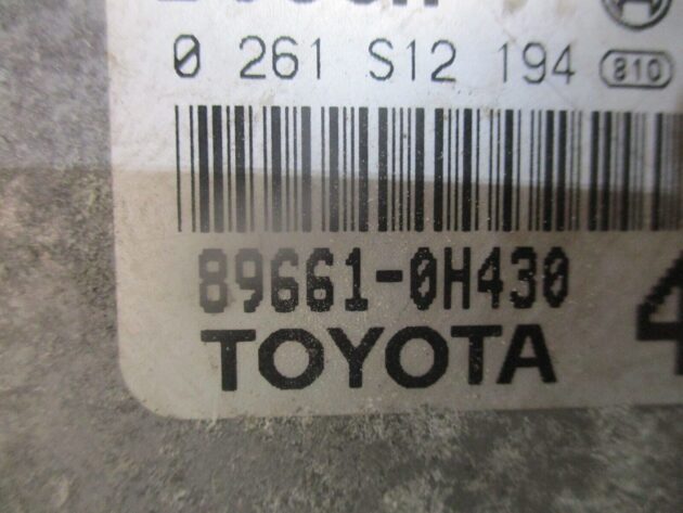 2016 GENUINE TOYOTA AYGO ENGINE ECU CONTROL UNIT MODULE 89661-0H430 - Image 2