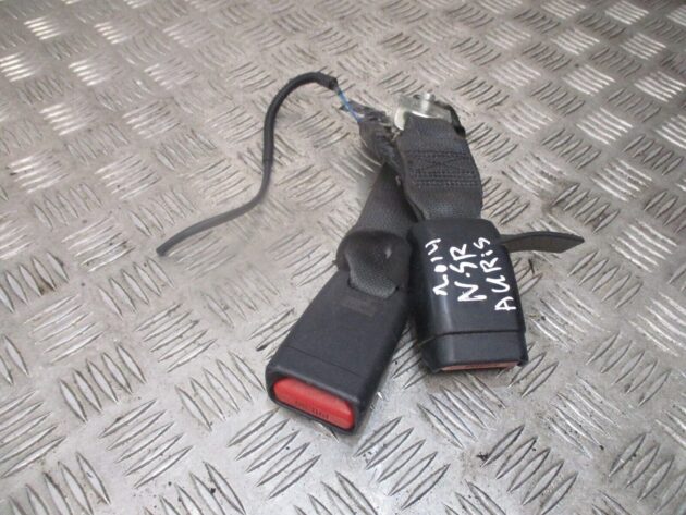 2014 GENUINE TOYOTA AURIS REAR LEFT PASSENGER SIDE TWIN  SEAT BELT BUCKLE - Image 2