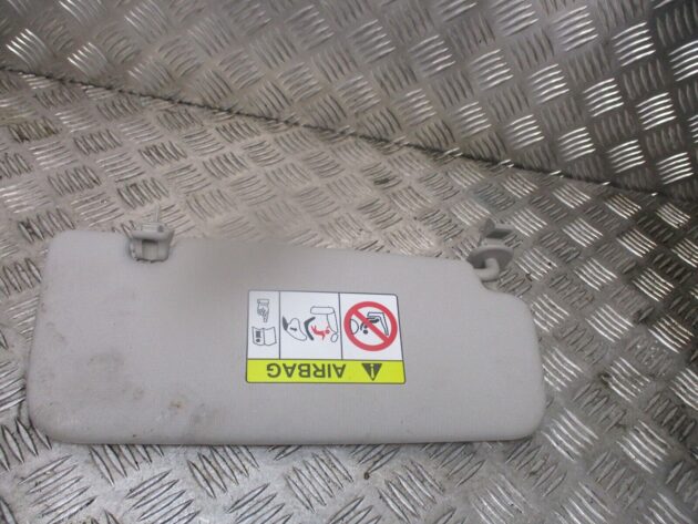 2014 GENUINE KIA PICANTO FRONT LEFT PASSENGER SIDE SUN VISOR - Image 3